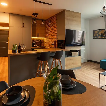 Brick Loft Premium Apartment